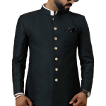 Classic Dark Green Achkan for Men | Elegant Ethnic Wear | Jaipurio